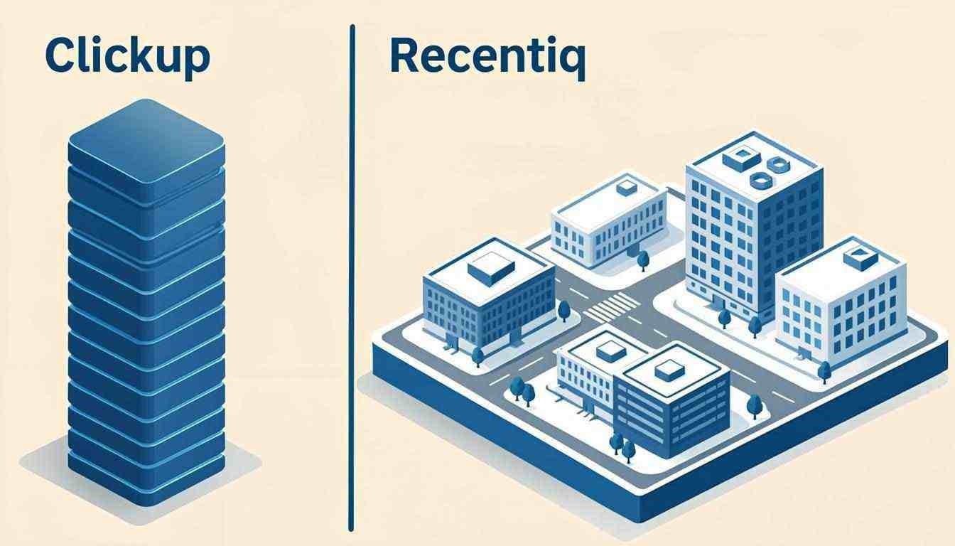 ClickUp vs Recentriq: The Best Task Tool vs a Complete Business Operating System